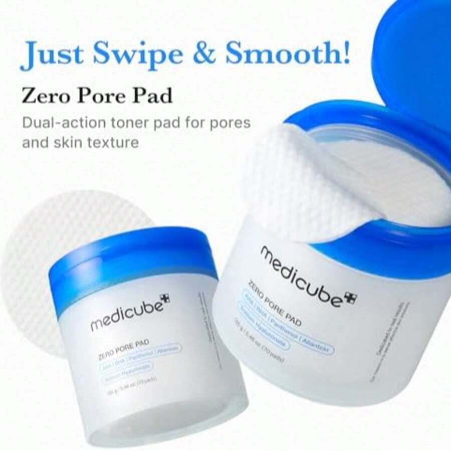 Affordable Value Trio For Pore & Texture Care: Pore Pads 2.0, 7,500 PPM Spicule Facial Serum And Collagen Jelly Cream