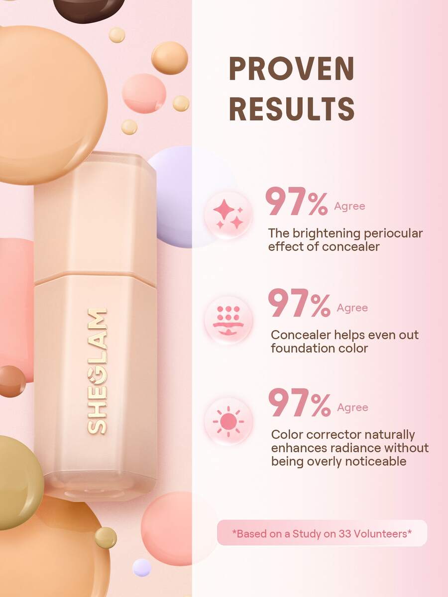 Full-Coverage Concealer-Nude Color Corrector Brightener And Highlighter Beauty Cosmetic Makeup For Women And Girls